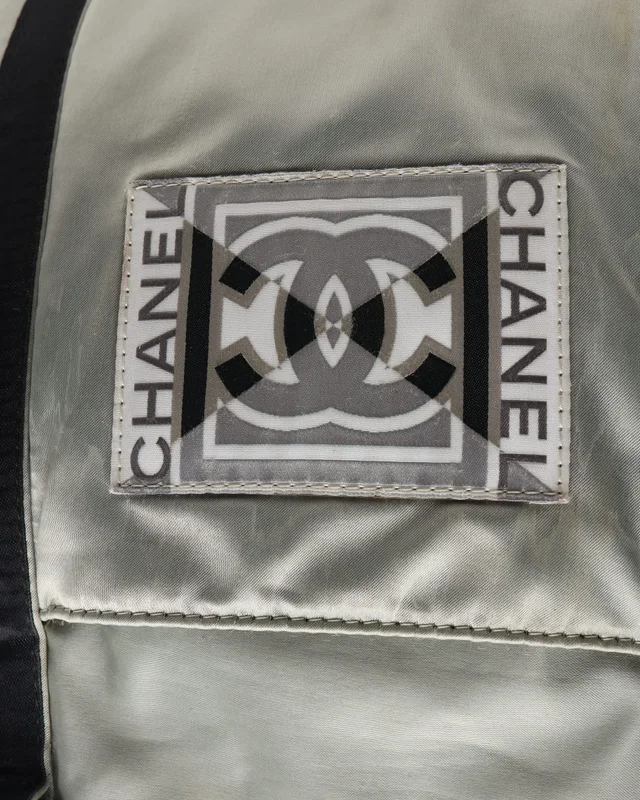 Chanel CC Sportline Weekend Bag in Satin from A Retro Tale, photo 7 of 11