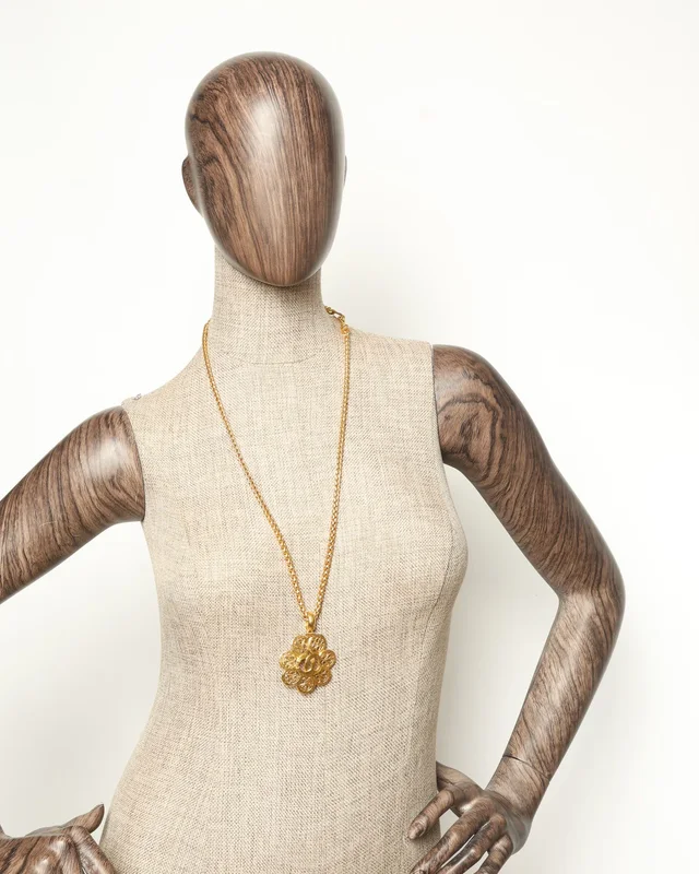 Chanel Vintage Coco Mark Necklace from A Retro Tale, photo 6 of 6