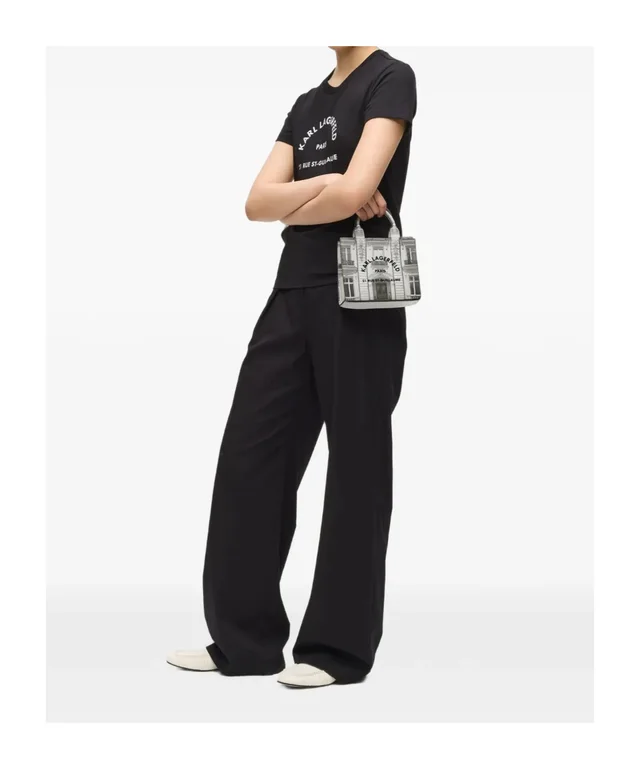 Karl Lagerfeld Rue St-Guillaume Mini Tote Bag, photo 4 of 5 from SENSER