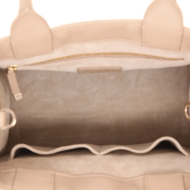 Dior Book Tote (small) in Beige Leather from Collector Square, photo 4 of 4