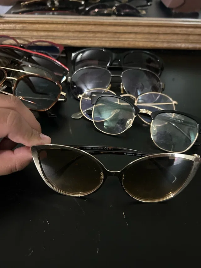 Fendi And 8 More Sunglasses in black|brown|red from Poshmark
