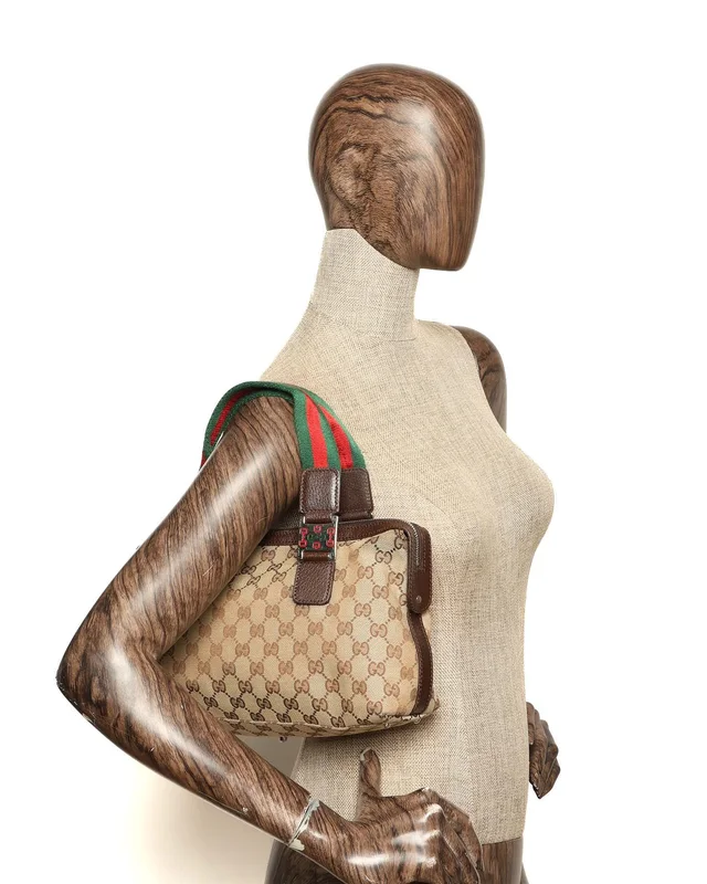 Gucci GG Sherry Web Bag in Canvas from A Retro Tale, photo 7 of 7