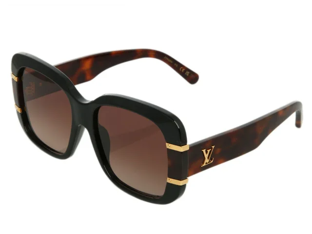 Louis Vuitton Tortoise Square Estate Butterfly Sunglasses from Ann's Fabulous Finds, photo 3 of 6