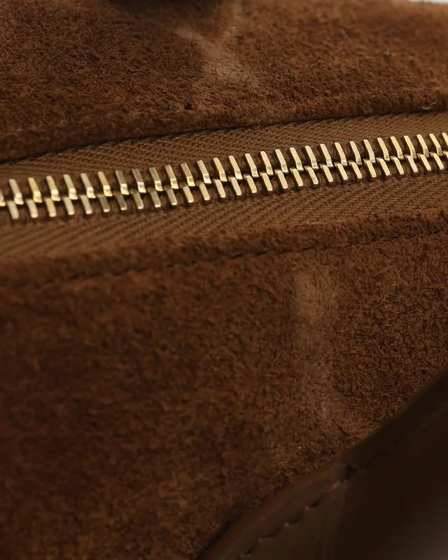 Saint Laurent Suede Bowling Bag in Suede from A Retro Tale, photo 7 of 9