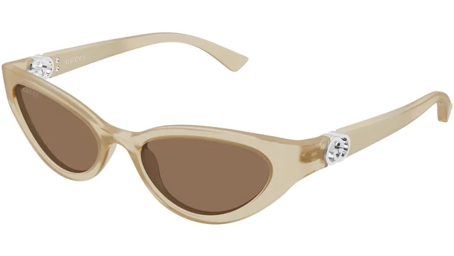 Gucci Emblem Cat-Eye Sunglasses, photo 2 of 2 from SENSER