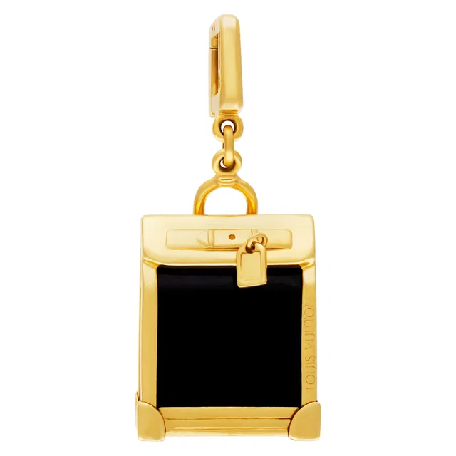 Louis Vuitton onyx steamer bag charm in Yellow Yellow Gold from Gray And Sons