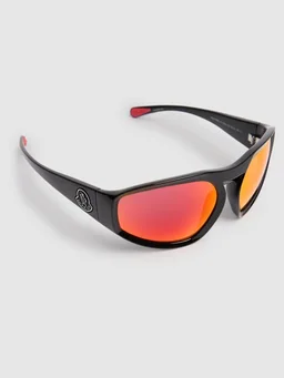 Moncler Mask Sunglasses in 0% Platinum, photo 2 of 5 from LUISAVIAROMA