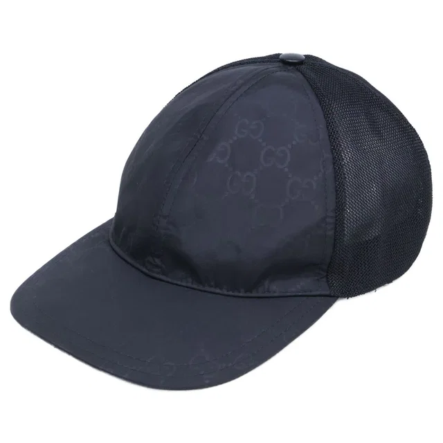 Gucci GG Mesh Cap XL 60 Hat in Nylon from The Reluxe
