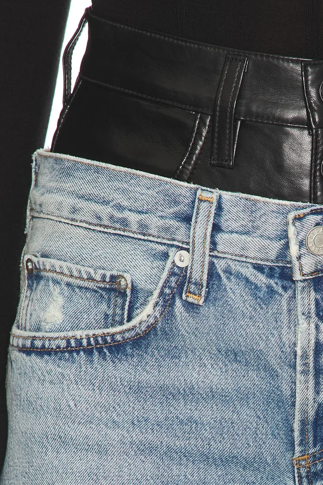 AGOLDE Elson High Rise Loose Jeans in Detox & Outbreak, photo 6 of 6 from REVOLVE (Canada)