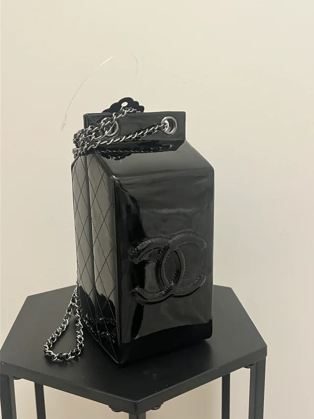 Chanel Milk Carton collectible bag in Leather from Luxury Promise, photo 1 of 1