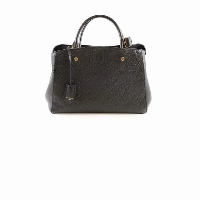 Louis Vuitton Montaigne MM Empriente Monogram Black in Black from The Purse Affair