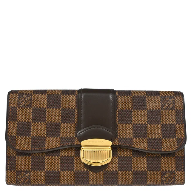 Louis Vuitton 2011 Damier Portefeuille Sistina Wallet N61747 in Canvas from AMORE Vintage Tokyo