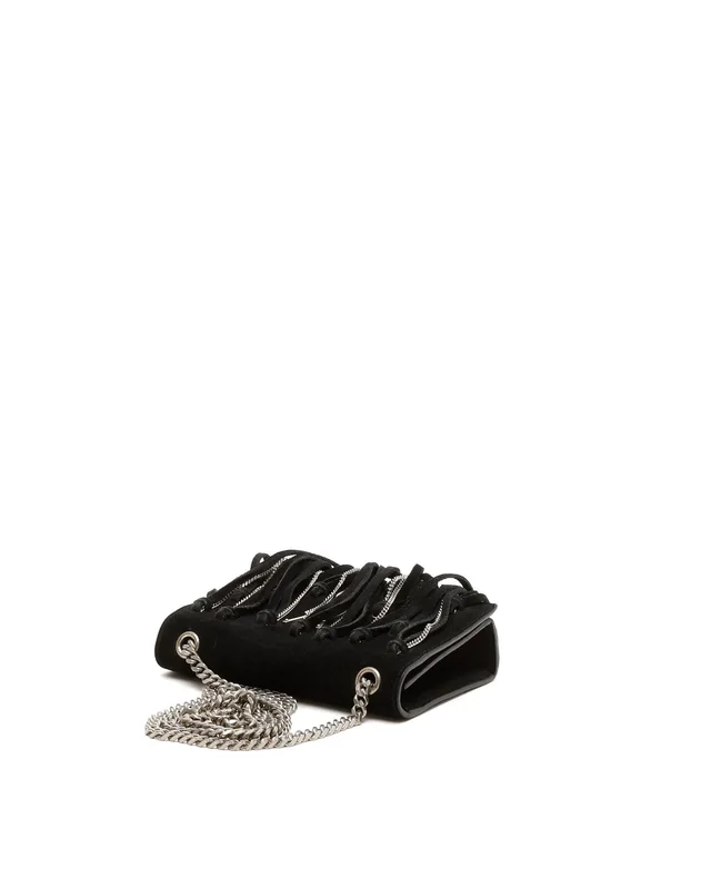 Saint Laurent Suede Fringe Kate Crossbody Bag in Suede from A Retro Tale, photo 4 of 7