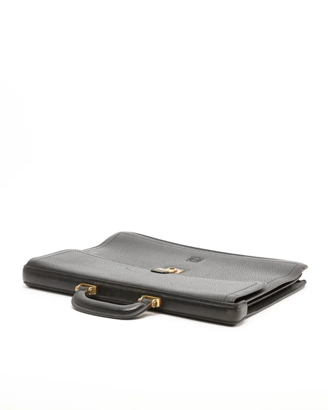Loewe Anagram Business Bag in Caviar leather from A Retro Tale, photo 4 of 10