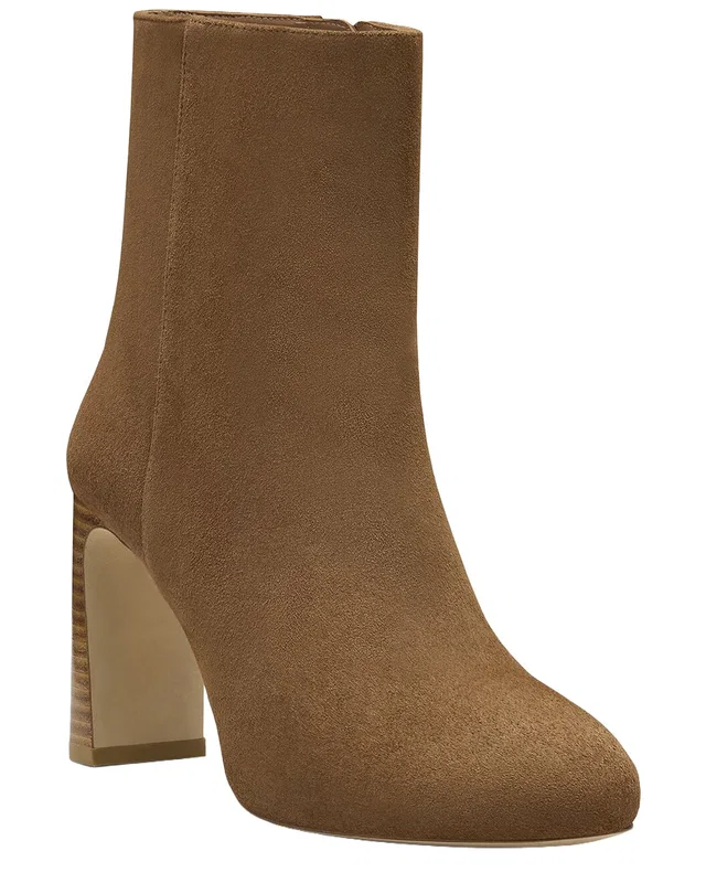 Stuart Weitzman Babette Platform Zip Suede Bootie, image 1 of 1 from Rue La La