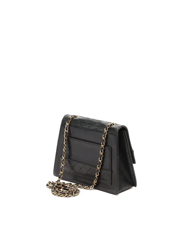 Chanel CC Trapezoid Flap Bag in Woven leather from A Retro Tale, photo 3 of 10