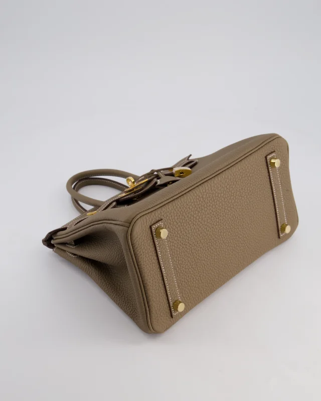 Hermès Birkin 25 Retourne Bag in Taupe Togo leather from Sellier, photo 19 of 21