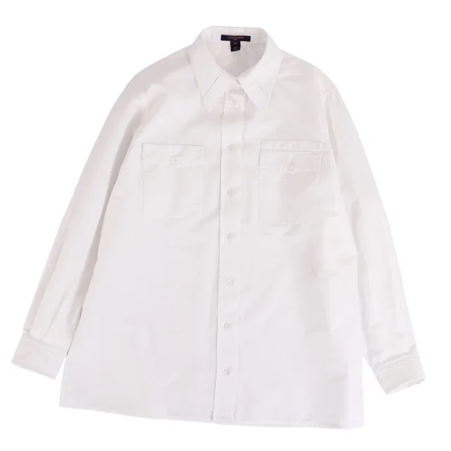 Louis Vuitton Shirt Long Sleeve in Silk from The Reluxe