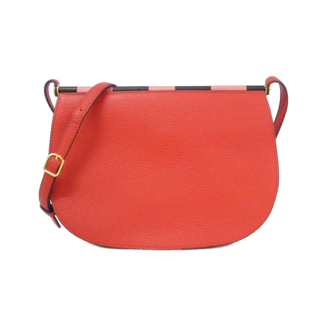 Saw HERMES 25cm 079080CC Shoulder Bag in ROUGE DE COEUR+ROSE LIPSTICK / PALLADIUM (GOLD) / Palladium (Gold) hardware Taurillon Clemence/Chevre from KOMEHYO