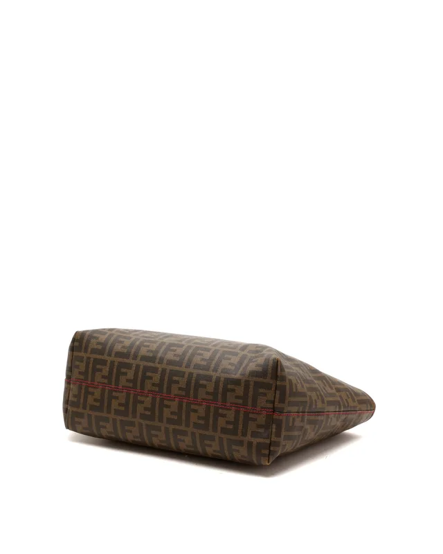 Fendi Zucca Roll Tote Bag in Coated canvas from A Retro Tale, photo 5 of 7
