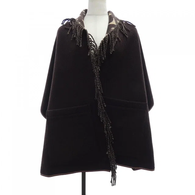 Burberry Cashmere Blend Cape in Cashmere from LuxUness