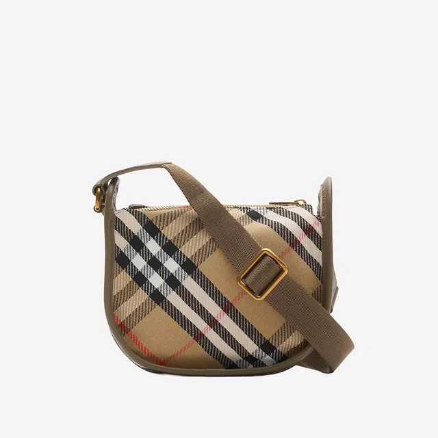 Burberry Shoulder Bag — Beige Polyester in Beige from HEWI