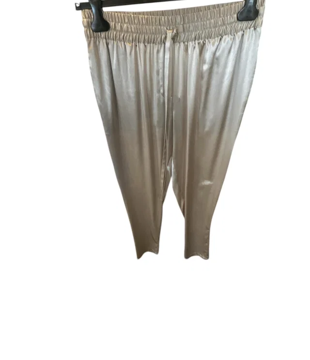 Dolce & Gabbana Pants Silk Light kaki in Silk from Luxury Promise