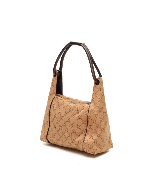 Gucci GG Hobo Bag in Canvas from A Retro Tale, photo 3 of 9