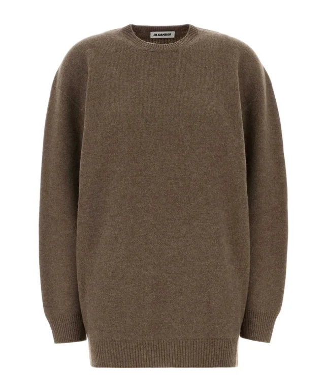 Jil Sander Oversized Crew-Neck Knitted Sweater from SENSER, photo 1 of 1