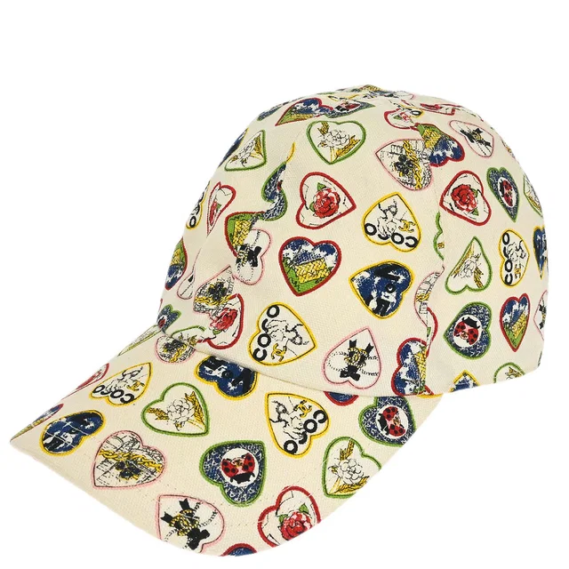 Chanel Ivory Cotton #M Cap Hat Small Good in White from AMORE Vintage Tokyo