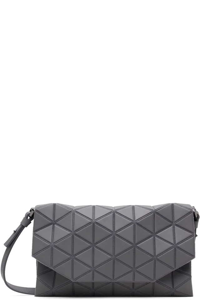 BAO BAO ISSEY MIYAKE Gray Matte Tonneau Bag, image 1 of 1 from SSENSE
