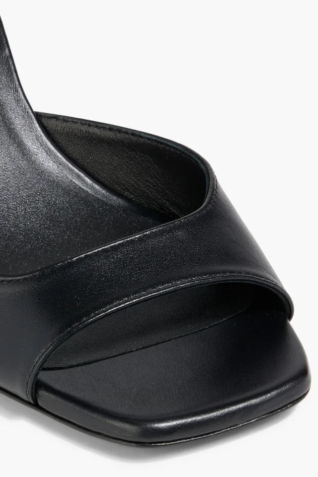 Stuart Weitzman Leather Ankle Strap Sandals, photo 4 of 4 from THE OUTNET