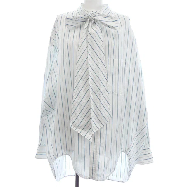 Balenciaga Stripe Cotton Shirt from LuxUness