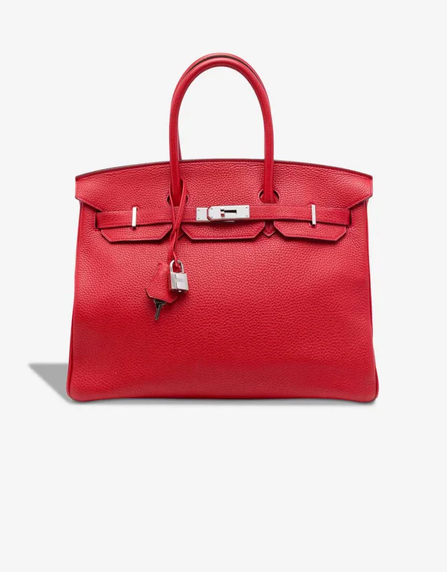 Hermès Birkin 35 Togo Rouge Garance from SACLÀB