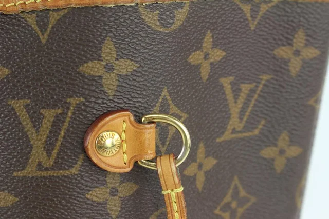 Louis Vuitton Large Monogram Mon Neverfull GM Tote with Stripe in Canvas from Bagriculture