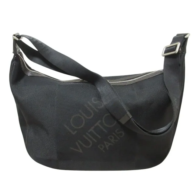 Louis Vuitton Damier Geant Messenger Bag in Black Canvas from LuxUness, photo 3 of 11