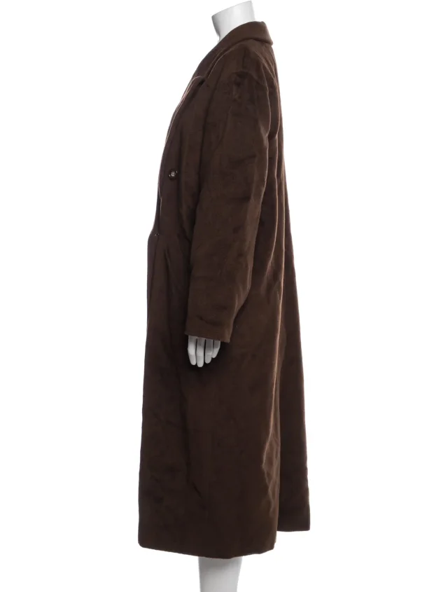 Max Mara Coats & outerwear in brown|red from The RealReal, photo 2 of 3