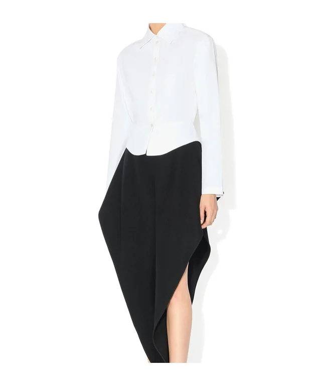 Alaia COTTON POPLIN BASQUE SHIRT, photo 2 of 4 from SENSER