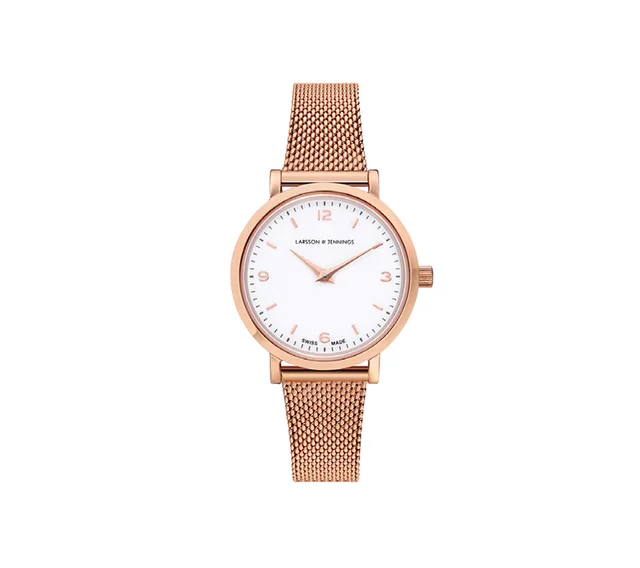 Larsson & Jennings Lugano 26mm, Rose Gold Chain from Cultstatus, photo 1 of 1