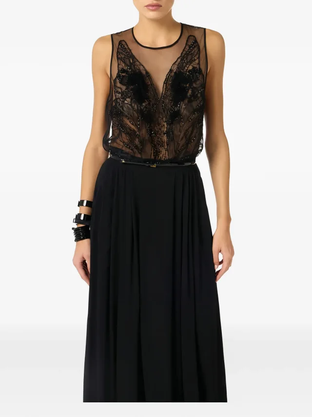 Elisabetta Franchi Red Carpet sequin-embellished maxi dress, photo 2 of 2 from FARFETCH
