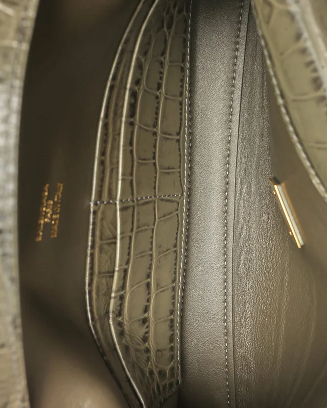 Balenciaga Bel Air Clutch Bag in Crocodile from A Retro Tale, photo 8 of 9
