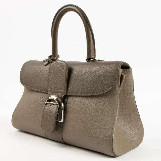 Delvaux Smoke Rodeo Calf Camaieux Brillant East West Mini Bag in Calfskin from Labellov, photo 3 of 9