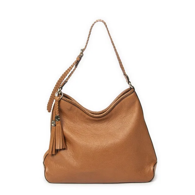 Gucci Medium Marrakech Hobo Tan Grain Calfskin Leather in Brown Calfskin from The Reluxe