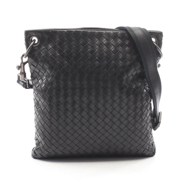 Bottega Veneta Intrecciato Leather Shoulder Bag in Woven leather from LuxUness