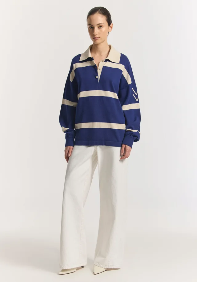 VIKTORIA & WOODS Rival Polo Knit from Viktoria & Woods, photo 1 of 1