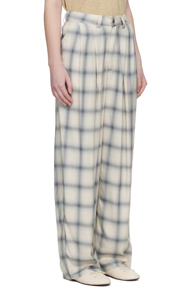 Collina Strada Off White Catchfly Trousers, photo 2 of 4 from SSENSE