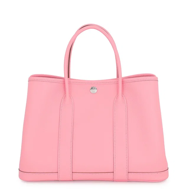 Hermès Garden Party Rose Confetti Epsom Size TPM in Pink Epsom leather from GALLERY RARE