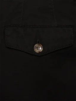 Brunello Cucinelli Straight Trousers with Pleats in 100% Cotton, photo 4 of 5 from LUISAVIAROMA