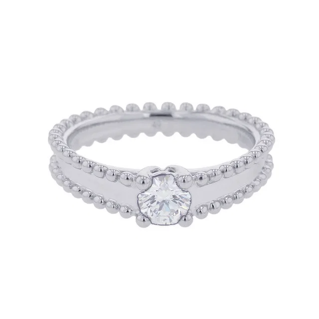 Van Cleef & Arpels Ester Diamond Ring Size 49/#9 Pt950 from GALLERY RARE