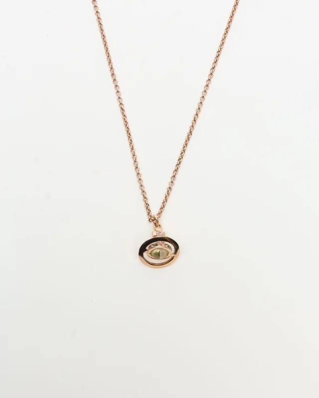 Vivienne Westwood Rhinestone Necklace from A Retro Tale